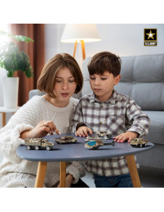 Conjunto de Vehículos de Juguete Militares Lollipop - 6 Piezas 2