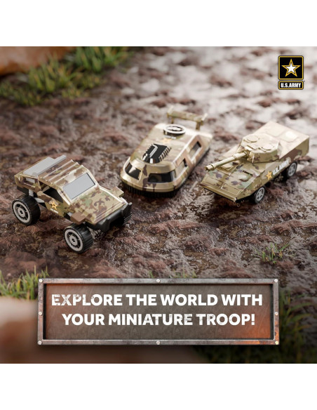 Conjunto de Vehículos de Juguete Militares Lollipop - 6 Piezas