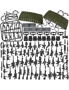 400 Piezas de Accesorios Militares BloxBrix para Juguetes 2
