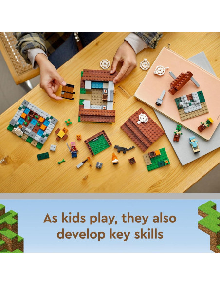 LEGO Minecraft Pueblo Abandonado 21190 - Set de Construcción 422 Piezas LEGO Minecraft Pueblo Abandonado 21190 - Set de Construcción 422 Piezas