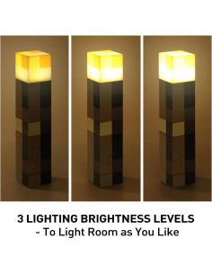 Antorcha de Pared Iluminada Vatitont - Luz LED Recargable USB 2