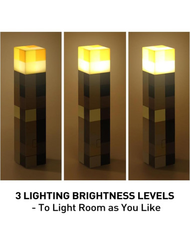 Antorcha de Pared Iluminada Vatitont - Luz LED Recargable USB