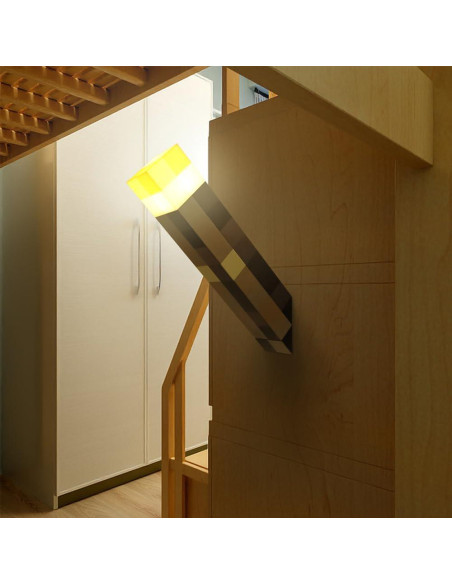 Antorcha de Pared Iluminada Vatitont - Luz LED Recargable USB