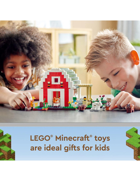 LEGO Minecraft El Granero Rojo 21187 - Set de Construcción 799 Piezas LEGO Minecraft El Granero Rojo 21187 - Set de Construcción 799 Piezas