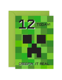 Tarjeta de Cumpleaños Central 23 - Creeping It Real 12 Años