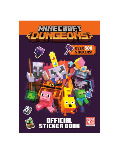 Minecraft Official Dungeons Sticker Book (Minecraft)
