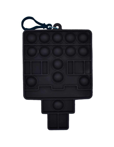 Just Toys Mini Bubblerz Minecraft - Llavero Fidget Popper