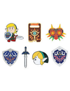 Conjunto de 7 Pines de Esmalte YUBUYU para Mochila y Ropa