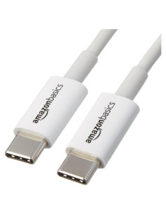 Cable de Carga Rápida USB-C a USB-C Amazon Basics 1.83m