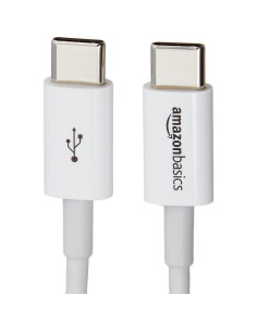 Cable de Carga Rápida USB-C a USB-C Amazon Basics 1.83m 2