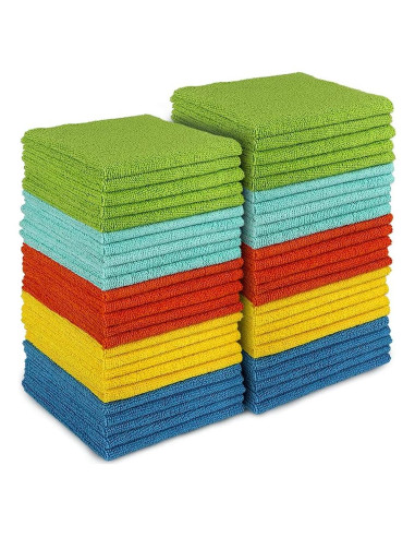 Paños de Microfibra AIDEA 50PK 30x30cm Multiusos