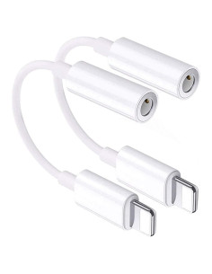 Adaptador Belcompany Lightning a 3.5mm para iPhone - 2 Piezas
