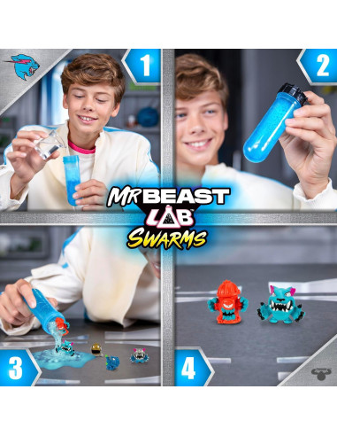 MrBeast Lab Swarms Paquete de 12 - Edición Especial Pantera