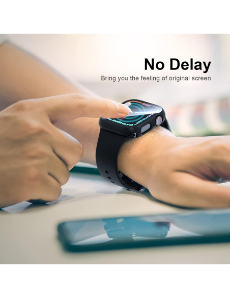 Paquete de 6 fundas JERXUN para Apple Watch 41mm Series 9/8/7