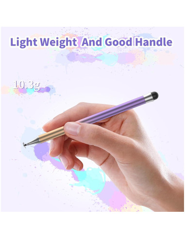 Lápices Stylus Coloridos OOCLCURFUL para Pantallas Táctiles - 3 Pcs