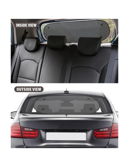 Sombra Solar para Ventana Trasera de Auto bylikeho 99x51cm Sombra Solar para Ventana Trasera de Auto bylikeho 99x51cm