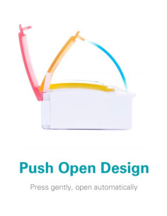 Organizador Semanal de Pastillas Sukuos AM PM 7 Días Arcoíris 2