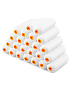 Rodillos de Pintura de Espuma Voomey 4" - Paquete de 24 Unidades