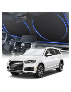 Protector Solar Plegable JUSTTOP para Coche 160x89 cm