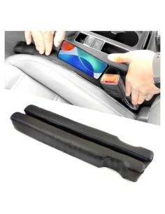 Relleno Espacio Asientos Wuzno Universal 2 Piezas Cuero PU