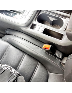 Relleno Espacio Asientos Wuzno Universal 2 Piezas Cuero PU 2