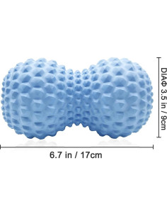 Bola de Masaje de Cacahuate KITWILD - Terapia Física y Liberación Miofascial 2