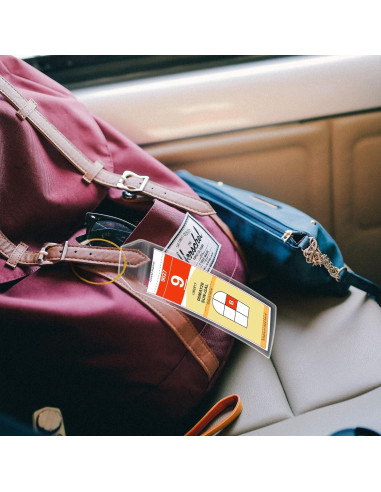 Soporte de Etiqueta de Equipaje Jollyants para Cruceros 2025 - Paquete de 5