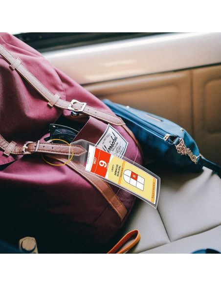 Soporte de Etiqueta de Equipaje Jollyants para Cruceros 2025 - Paquete de 5