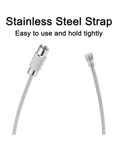 Etiquetas de Equipaje Chelmon - 2 Piezas de Cuero TSA