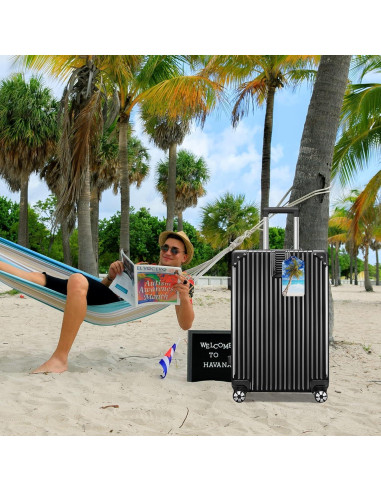 Etiquetas de Equipaje Chelmon - 2 Piezas de Cuero TSA