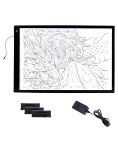 Caja de Luz A1 VKTEKLAB Extra Grande 90x60 cm con Adaptador