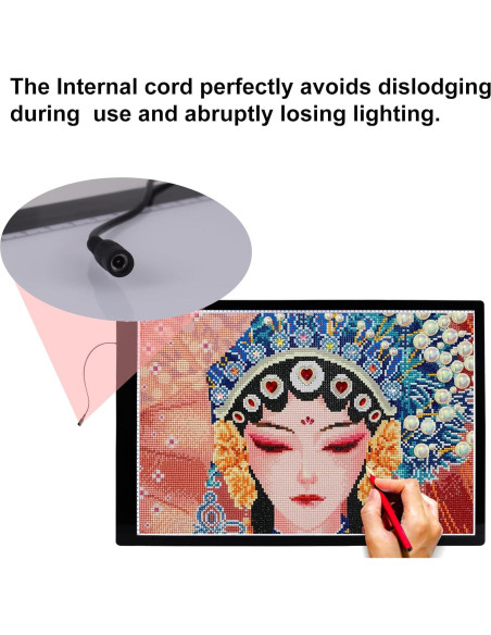 Caja de Luz A1 VKTEKLAB Extra Grande 90x60 cm con Adaptador