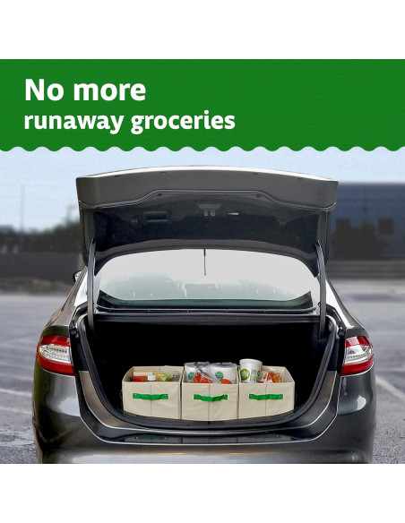 Bolsas de Compras Reutilizables Green Bulldog 3 Piezas 29.48 kg