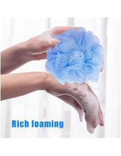 10 Esponjas de Baño Exfoliantes Cshangzei 12.7 cm Coloridas 2