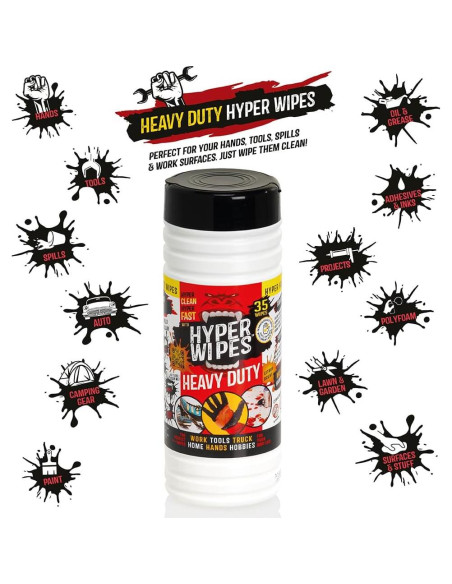 Toallitas Hiper de Limpieza Pesadas 35 Contenido - KYNC