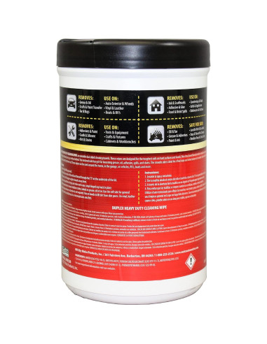 Toallitas de limpieza Malco Duplex Heavy Duty 130 unidades