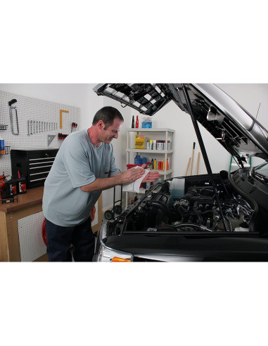 Toallitas Grime Boss 120ct para Manos y Superficies - Alta Dureza