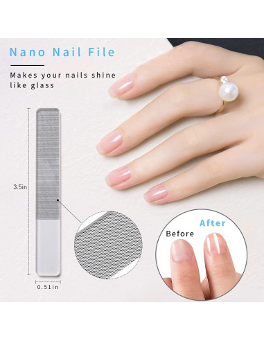 Juego de Cortauñas Venoteck - 2 Tamaños para Uñas Gruesas