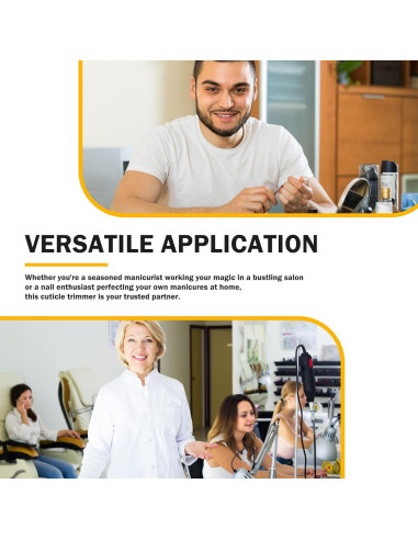 Cortador de Cutículas BEZOX Profesional 5 mm Mango Silicona