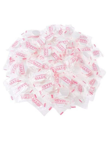 100 Máscaras Faciales Comprimidas ZEESOON de Algodón DIY