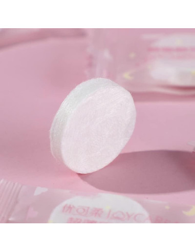 100 Máscaras Faciales Comprimidas ZEESOON de Algodón DIY