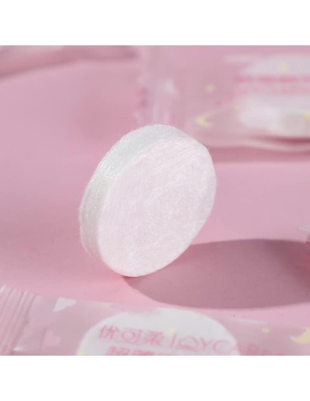 100 Máscaras Faciales Comprimidas ZEESOON de Algodón DIY