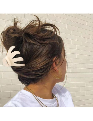 Pinzas grandes para el cabello Atoden - 5 piezas 8 cm antideslizantes