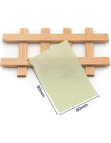 Hojas Absorbentes de Aceite Kissy Miss - 100 Unidades - Verde