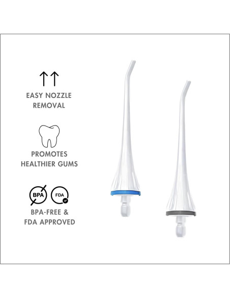 Consejos de Reemplazo ToiletTree para Irrigador Oral Poseidon - Paquete de 4