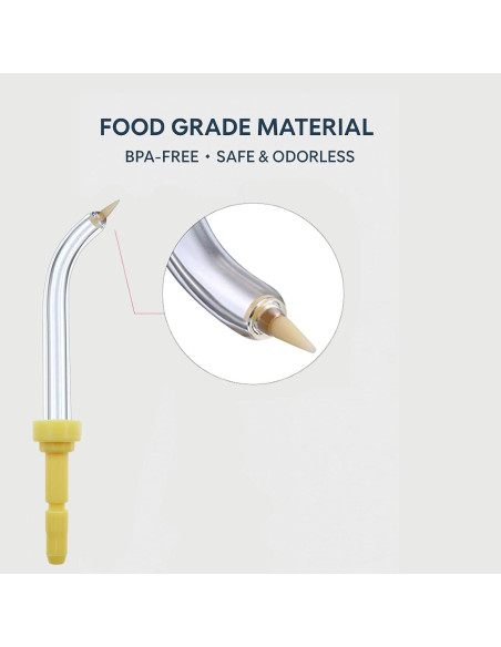 Consejos Periodontales RONSIT para Irrigadores Orales - Paquete de 4