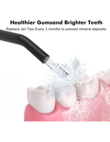 Puntas de Reemplazo para Irrigador Dental Cordro - 3 Piezas