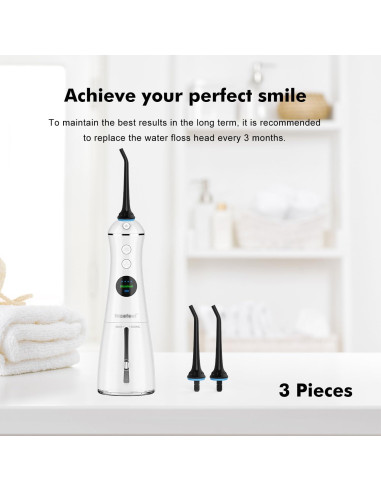 Puntas de Reemplazo para Irrigador Dental Cordro - 3 Piezas