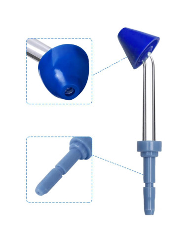 Puntas de Reemplazo para Irrigador Oral Waterpik - 6 Unidades