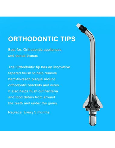 Consejos de Reemplazo Ortodónticos COSLUS F5020E - 4 Piezas
